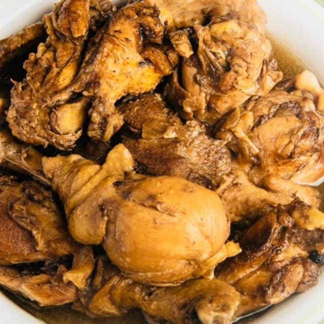 1/2 Tray Chicken Adobo.
